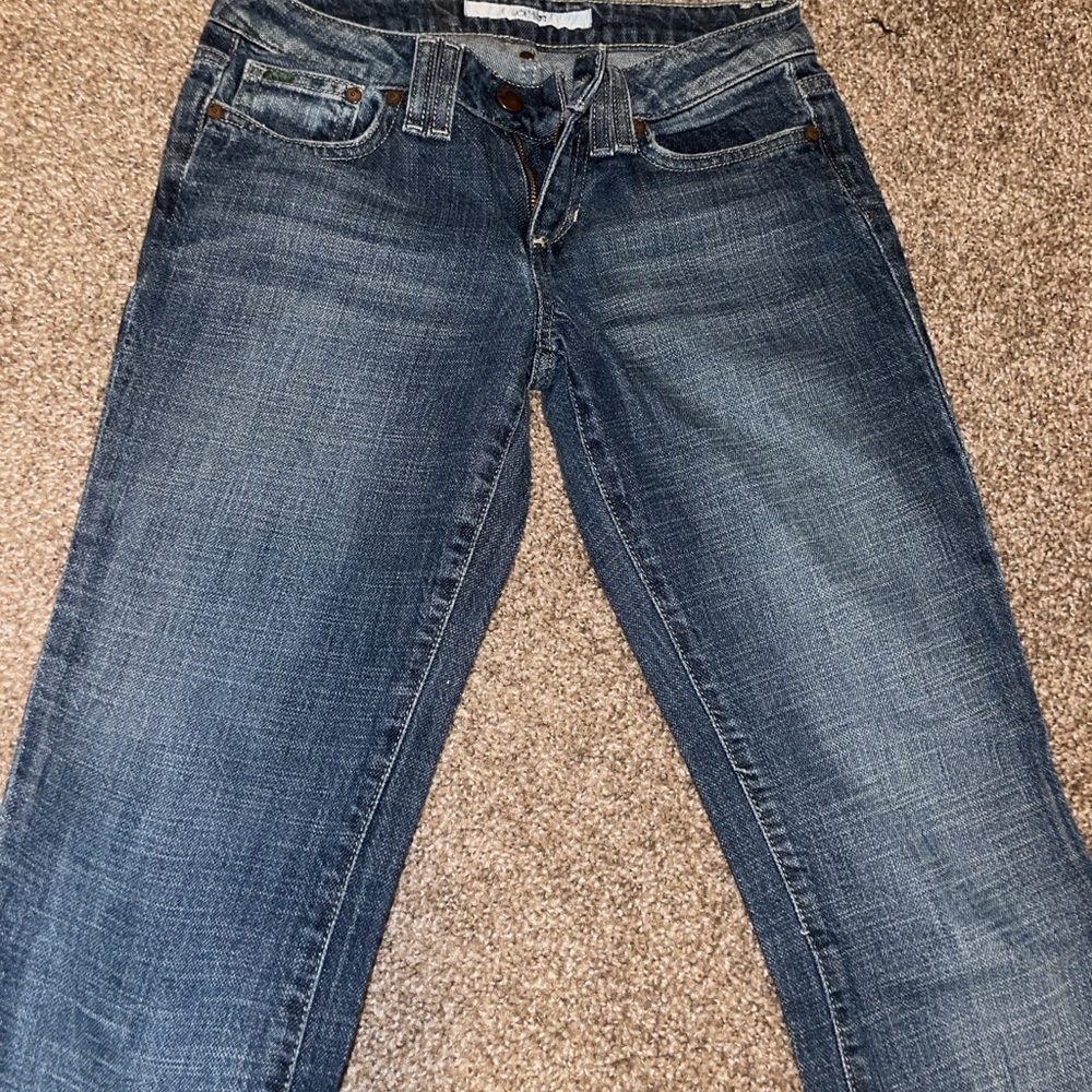 Joe's Jeans Blue Flare Wide Leg Denim